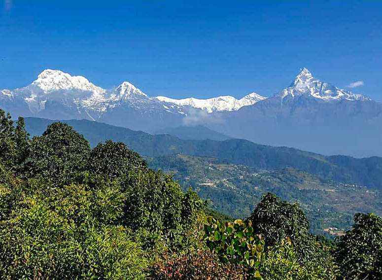 Hiking Around Pokhara: Student Hiking Around Pokhara 